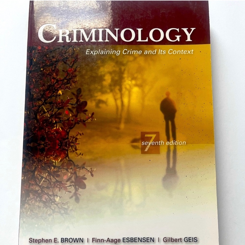 Criminology 7th Edition